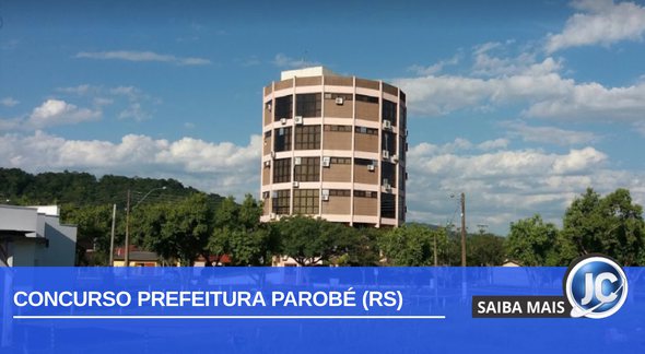 Concurso Prefeitura Parobé RS: fachada do órgão - Google