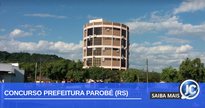 Concurso Prefeitura Parobé RS: fachada do órgão - Google