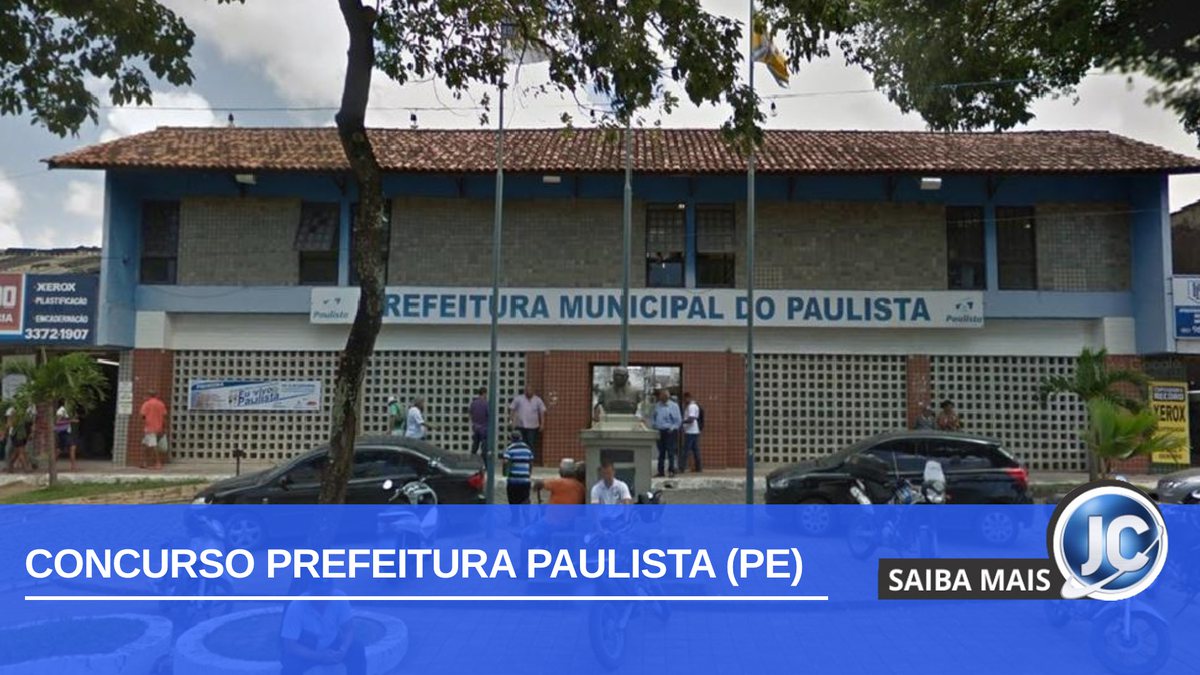 Concurso Prefeitura Paulista PE: fachada da prefeitura