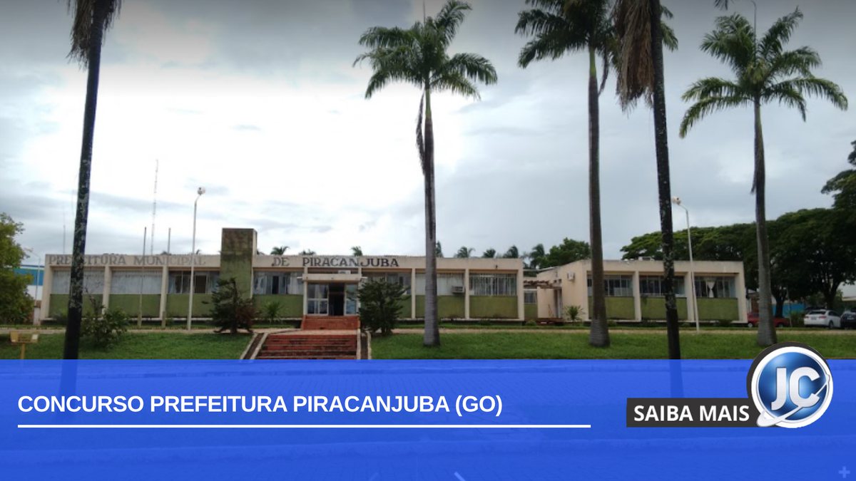 Concurso Prefeitura Piracanjuba GO: sede da Prefeitura