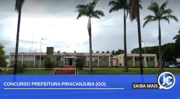 Concurso Prefeitura Piracanjuba GO: fachada da Prefeitura - Google