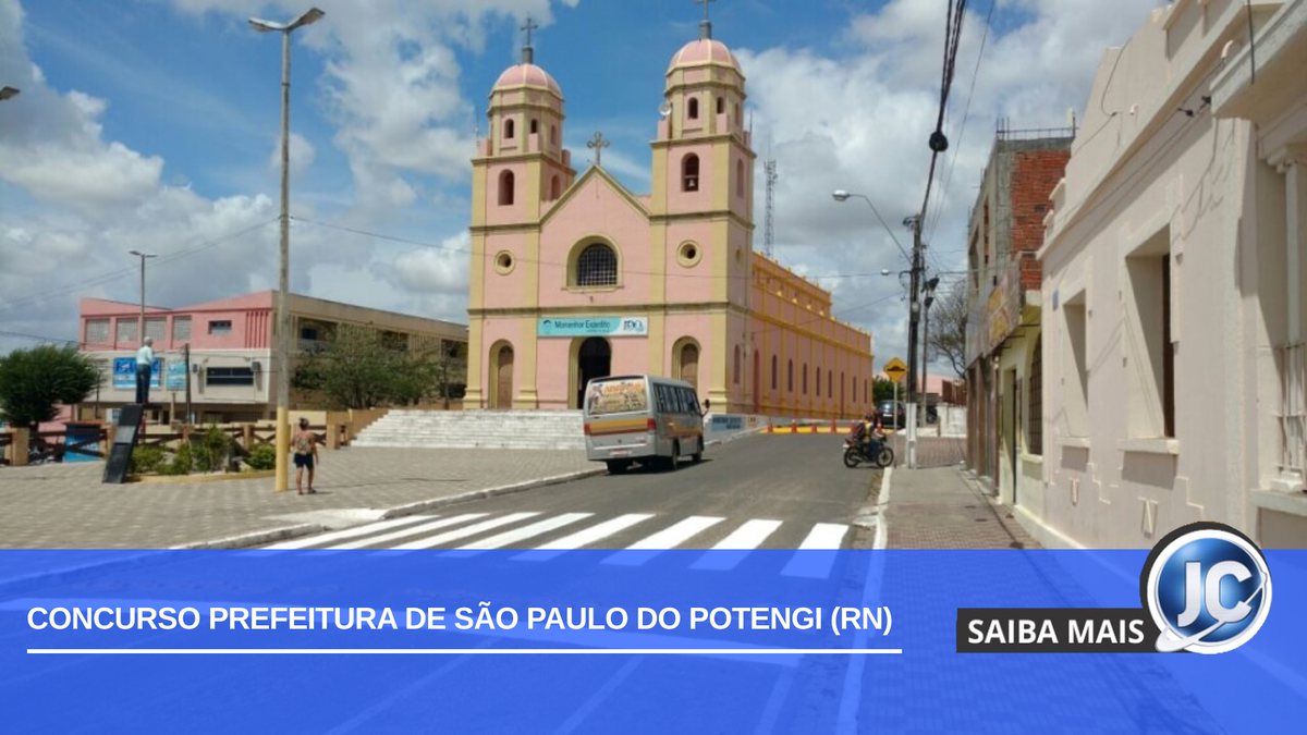 Concurso Prefeitura São Paulo de Potengi RN: centro da cidade