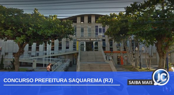 Concurso Prefeitura Saquarema RJ: fachada da Prefeitura - Google