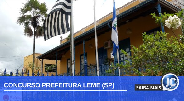 Concurso Prefeitura Leme SP divulga edital; confira as vagas - Site da Prefeitura