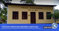 Concurso prefeitura Monteiro Lobato: Paço Municipal da cidade - Divulgação