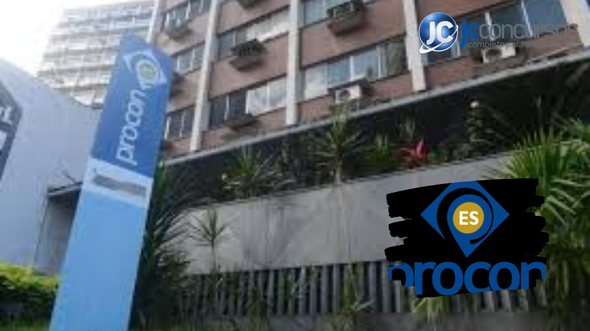 None - Concurso Procon ES sede do Procon ES divulgação