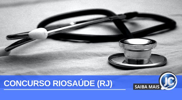 Concurso RIOSAÚDE RJ: imagem de estetoscópio - banco de imagens