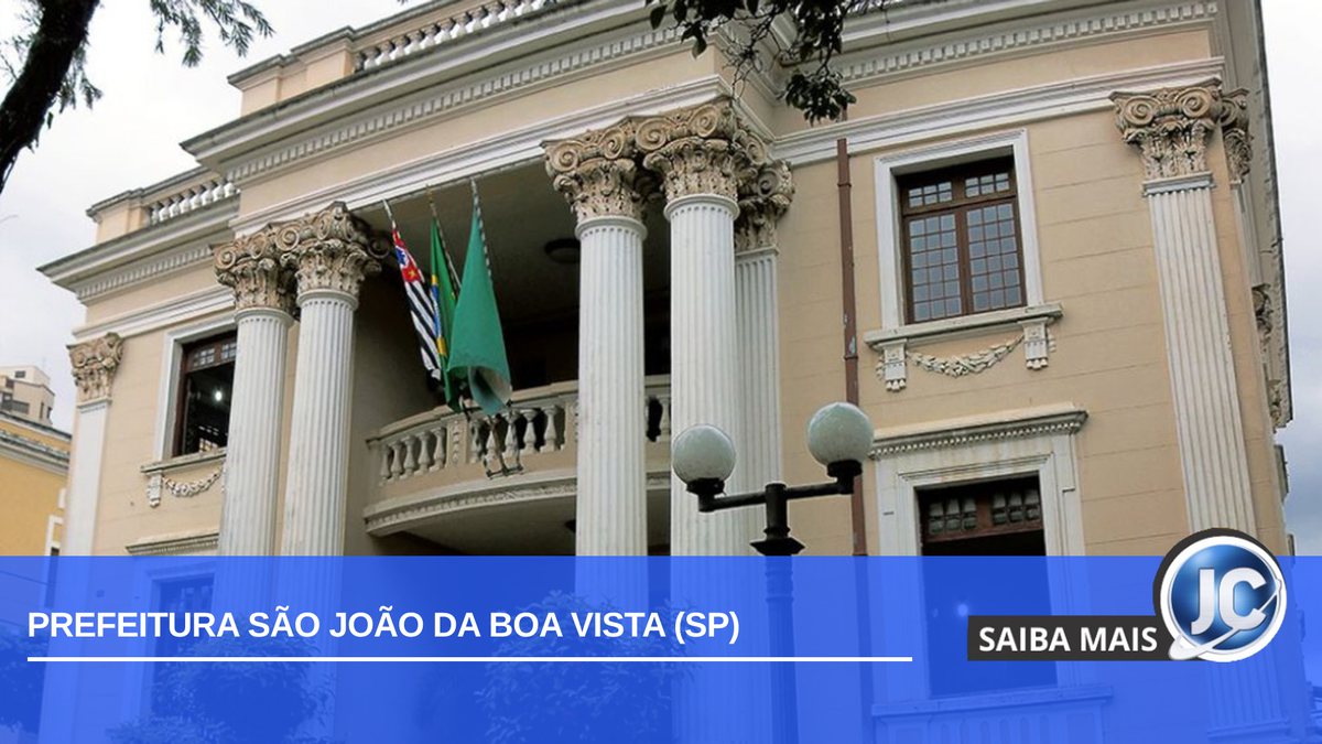 Concurso Prefeitura São João da Boa Vista: sede da Prefeitura