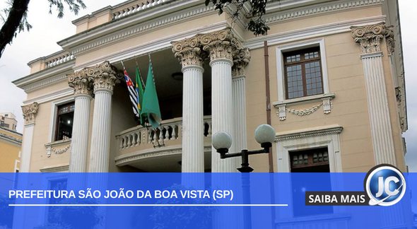 Concurso Prefeitura São João da Boa Vista: sede da Prefeitura - Divulgação