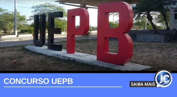 Concurso UEPB: letreiro no câmpus da universidade - Google