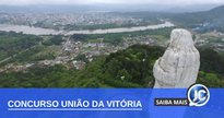 Vista aérea de União da Vitória - Divulgação Prefeitura de União da Vitória