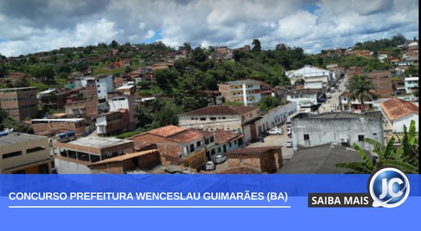 Concurso Prefeitura Wenceslau Guimarães: imagem da cidade na Bahia - Divulgação