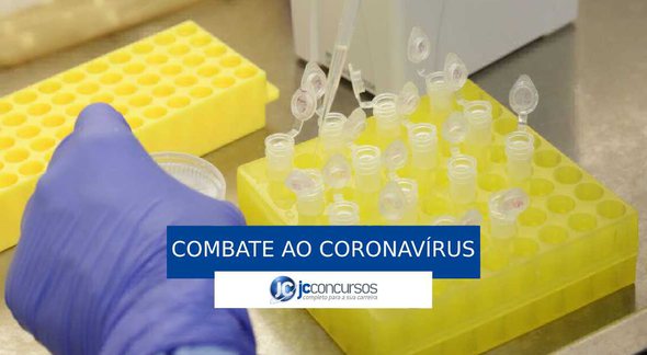 Coronavírus: amostras para teste em laboratório de diagnóstico da Fiocruz - Josué Damascena/IOC/Fiocruz