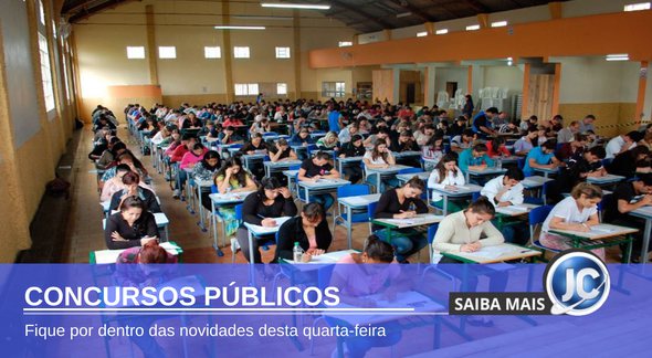 Concursos públicos: candidatos durante aplicação de prova - Prefeitura de Painel/SC