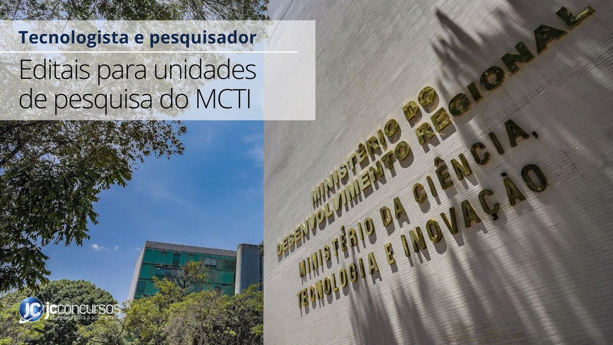 Prédio do MCTI, na Esplanada dos Ministérios, em Brasília