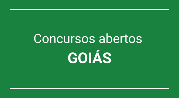 Goiás: concursos públicos oferecem mais de 1,3 mil vagas - JC Concursos
