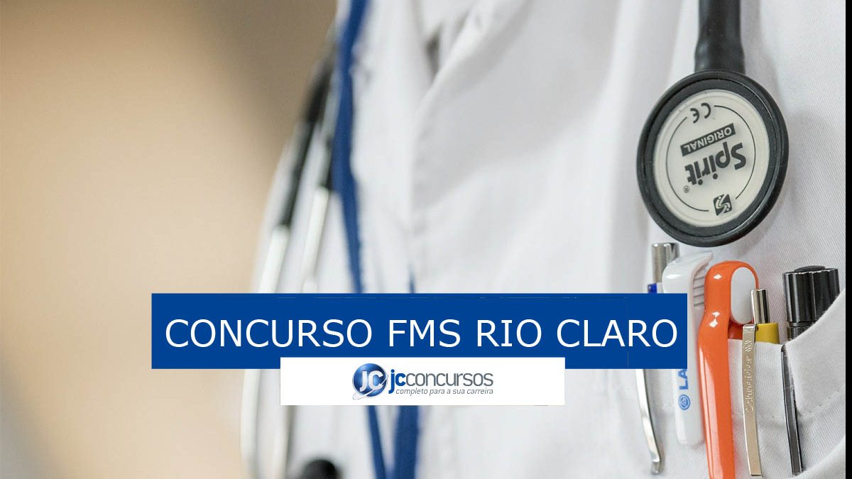 Concurso FMS de Rio Claro: vagas na saúde