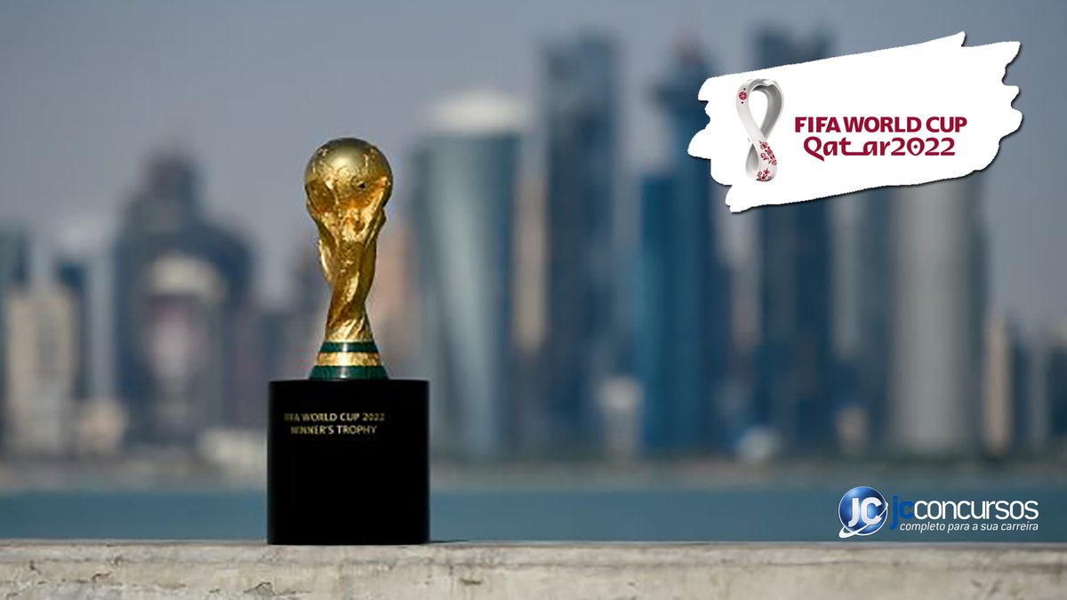 Taça da maior competição do mundo - Divulgação - Copa do Mundo 2022