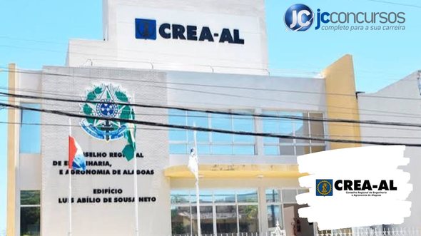 None - Concurso CREA AL: sede do CREA AL divulgação