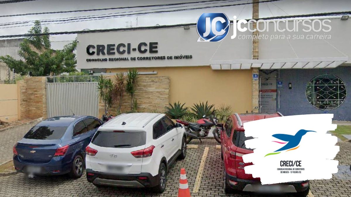 Concurso do CRECI CE: fachada do prédio sede do Conselho Regional de Corretores de Imóveis do Ceará