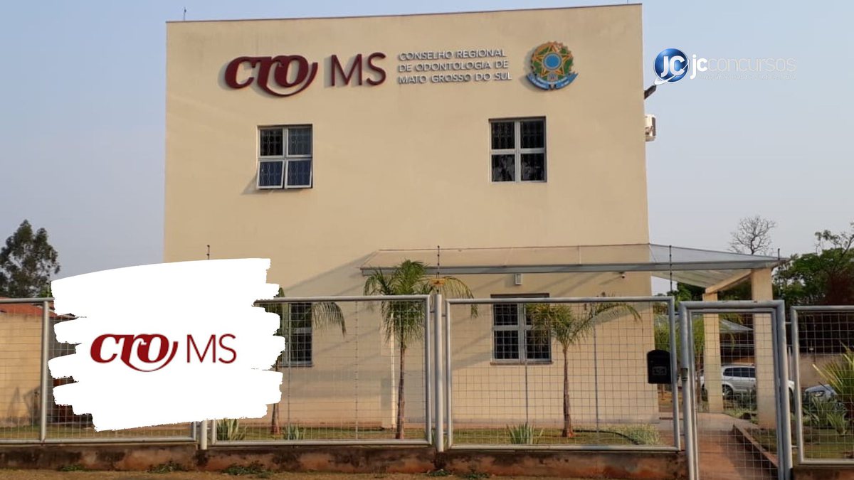 Concurso do CRO MS: fachada do prédio do Conselho Regional de Odontologia de Mato Grosso do Sul