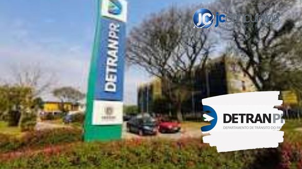 None - Concurso Detran PR: sede do Detran PR Divulgação