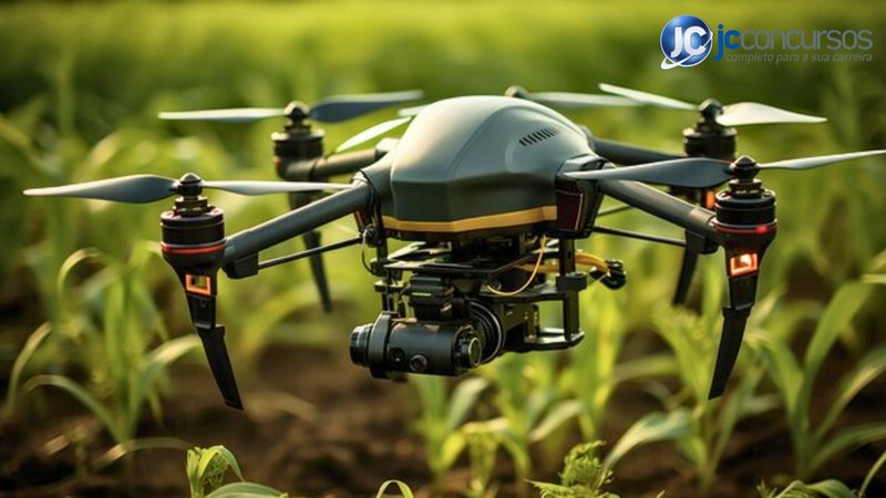 Piloto de drone agrícola: uma profissão em alta para 2024, com salários de até R$ 10 mil