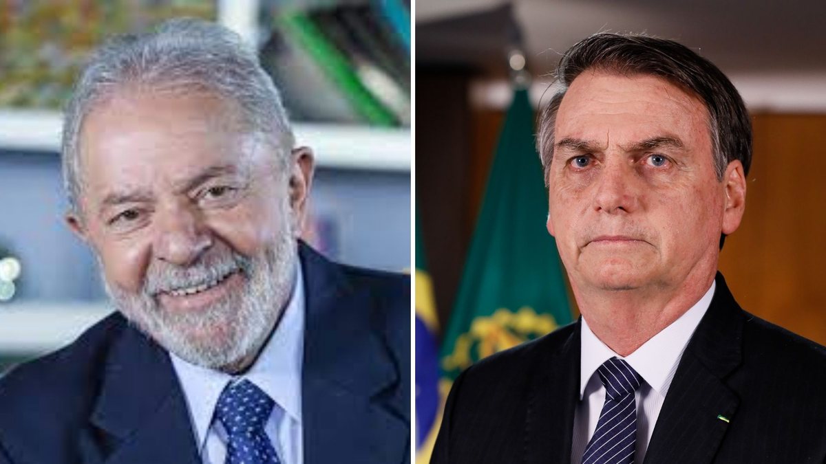 Nova pesquisa eleitoral: Lula e Bolsonaro lado a lado
