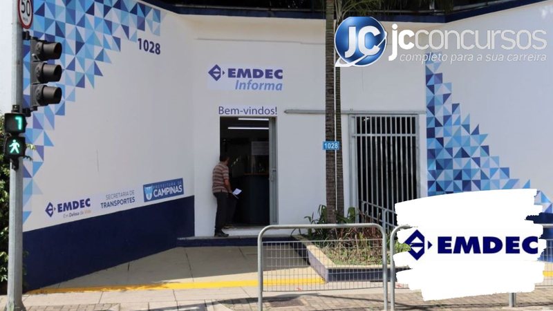 Concurso da EMDEC Campinas SP: sede da Empresa Municipal de Desenvolvimento de Campinas - Divulgação