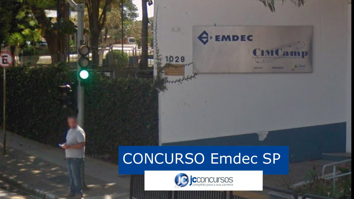 Concurso Emdec Campinas SP - Sede da Emdec Campinas SP