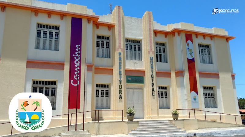Concurso da Prefeitura de Camocim (CE): fachada do prédio da prefeitura - Foto: Marcelo Giovanni C. Moura