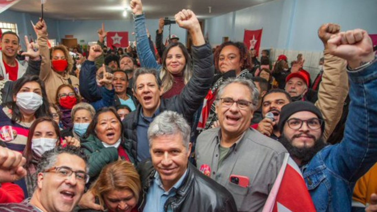 Eleições 2022: Fernando Haddad na zonal leste de São Paulo