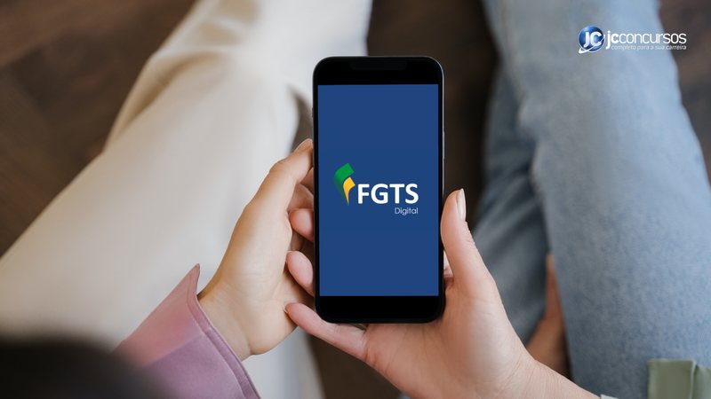 FGTS Digital integrará dados de sistemas, incluindo o e-Social, o Pix Caixa e o Portal Gov.br - Canva/JC Concursos