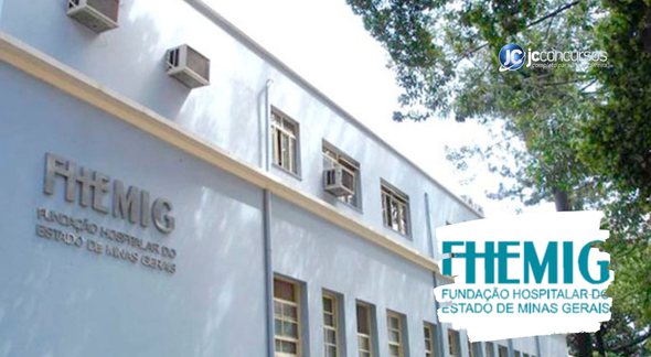 Concurso da FHEMIG: fachada do prédio da Fundação Hospitalar do Estado de Minas Gerais - Divulgação