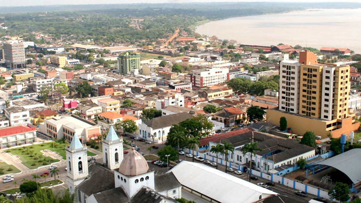Concurso Prefeitura Porto Velho - vista aérea do município