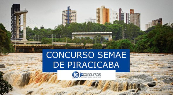 Concurso do Semae de Piracicaba - Portal do Governo do Estado