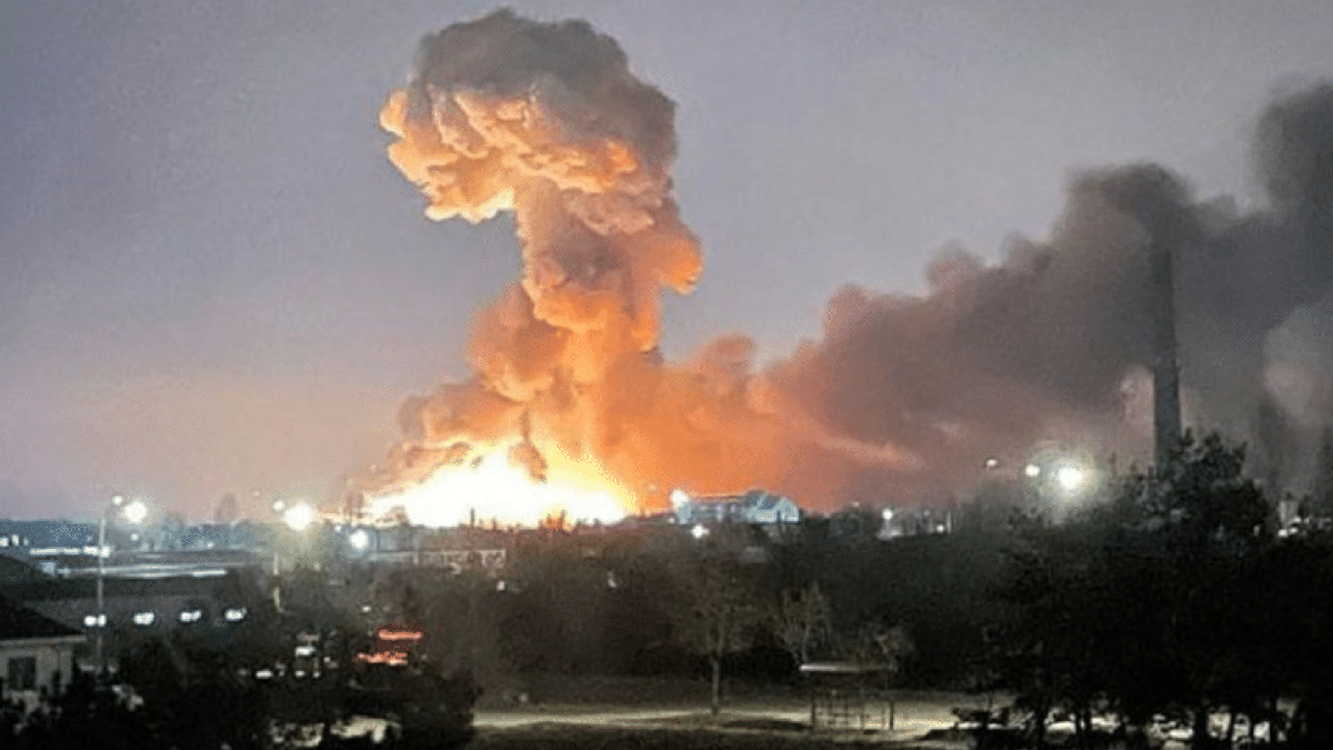 Rússia x Ucrânia: explosão após ataque russo ao país vizinho