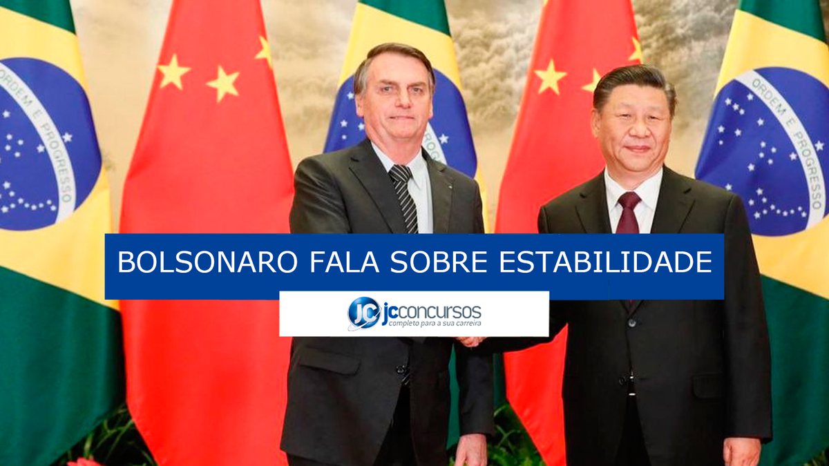 Bolsonaro faz visita oficial à China