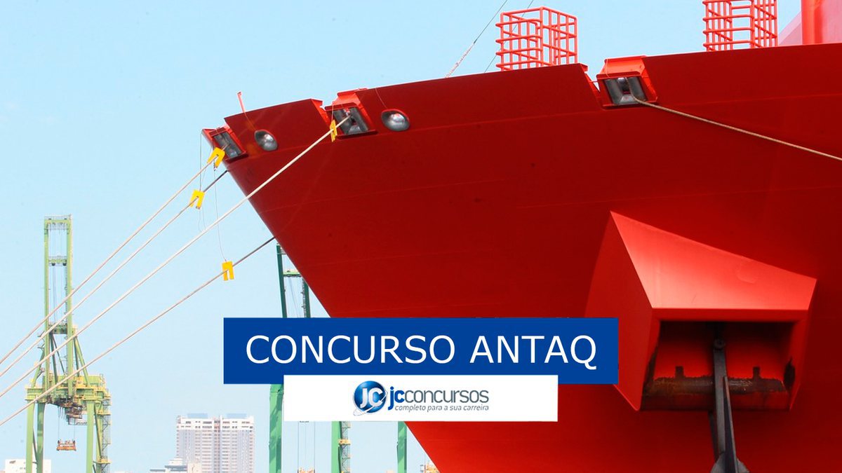 Concurso Antaq: ponta de um navio