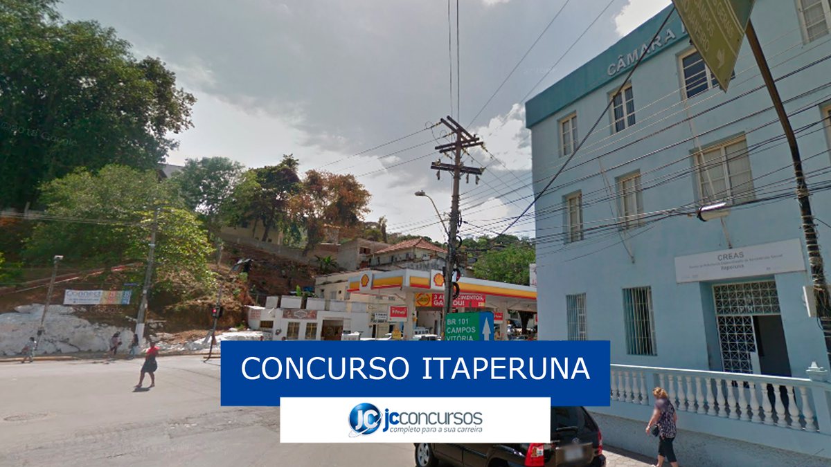 Concurso Câmara de Itaperuna: cidade fica no Rio de Janeiro