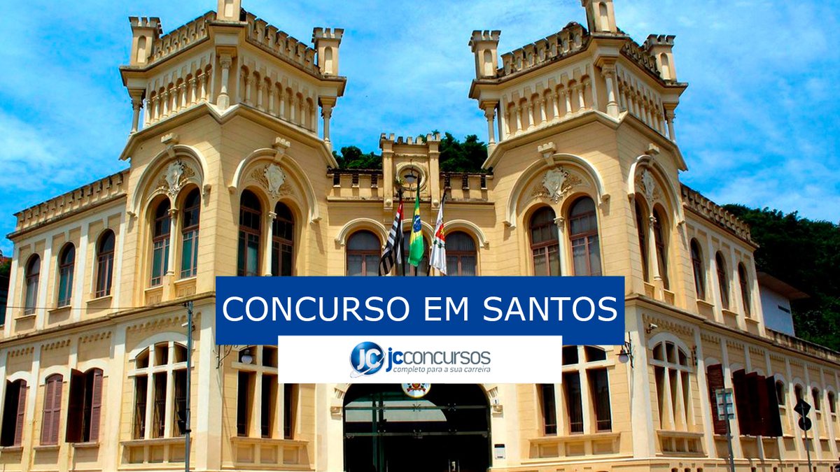 Concurso Câmara de Santos: litoral de São Paulo
