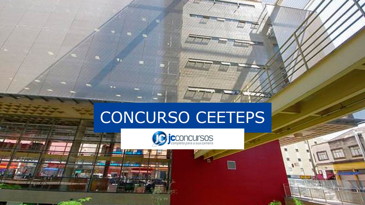 Concurso Ceeteps: órgão abrange o Estado de São Paulo