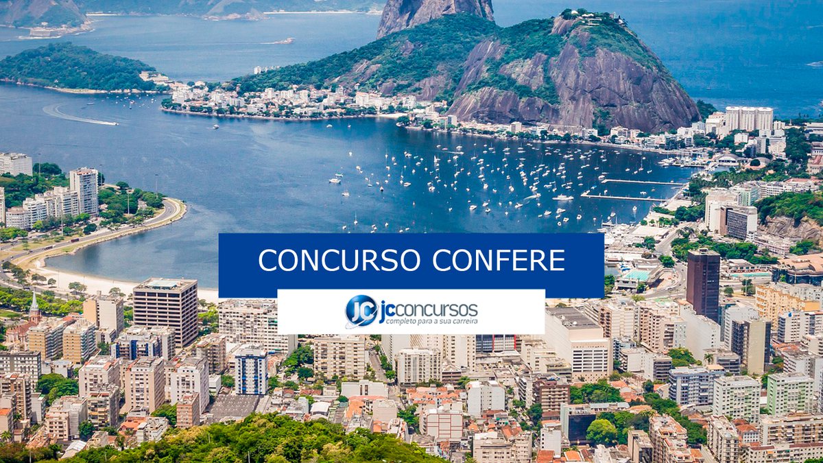 Concurso Confere: sede fica no Rio de Janeiro