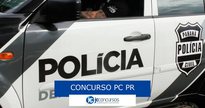 Concurso PC PR: viatura da Polícia Civil do PR - Divulgação