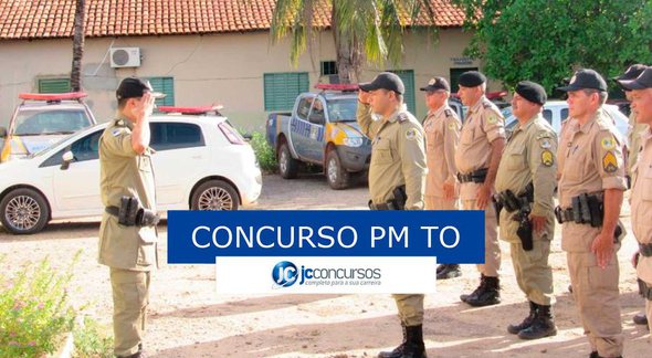 Concurso PM TO : soldados da PM TO - Divulgação
