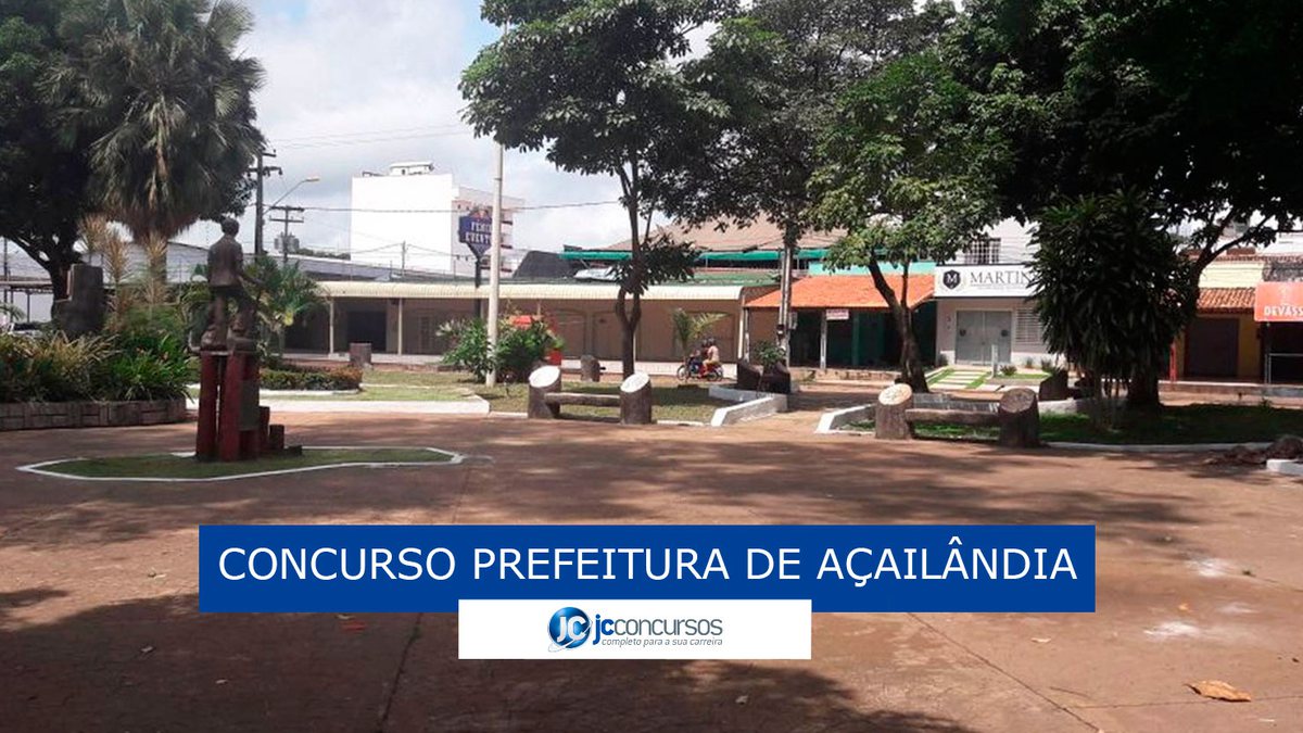 Concurso Prefeitura de Açailândia: Praça do Pioneiro