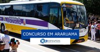 Concurso Prefeitura de Araruama: ônibus do órgão - Reprodução/Facebook