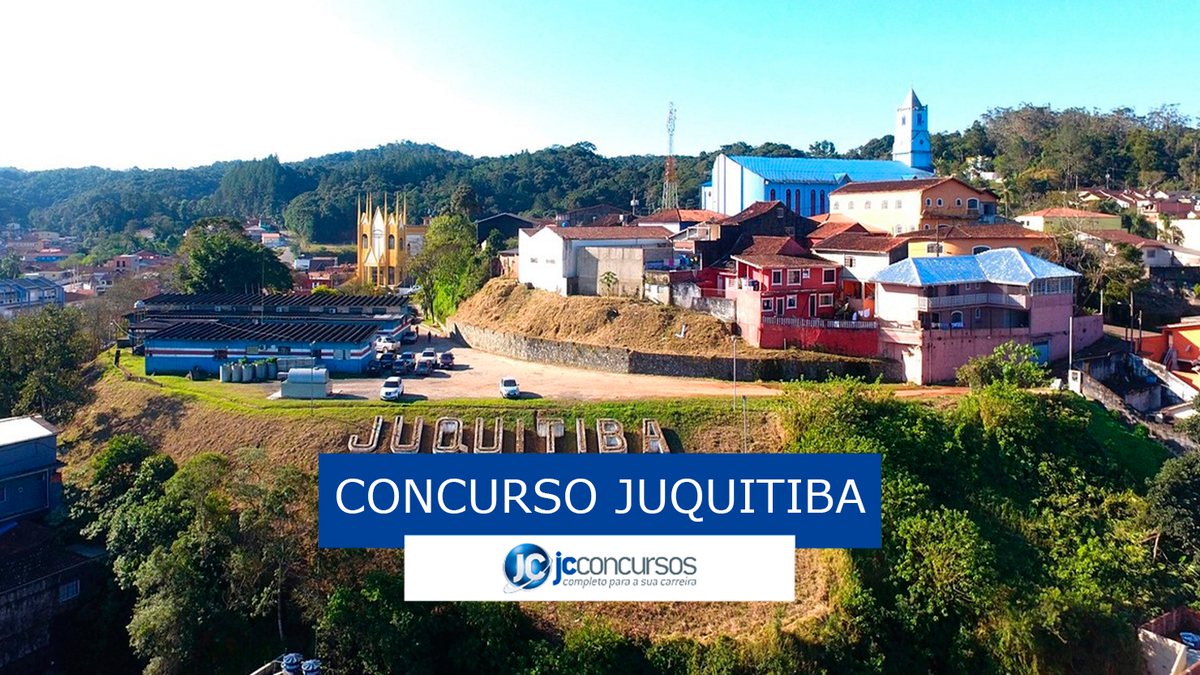 Concurso Prefeitura Juquitiba: vista aérea do município