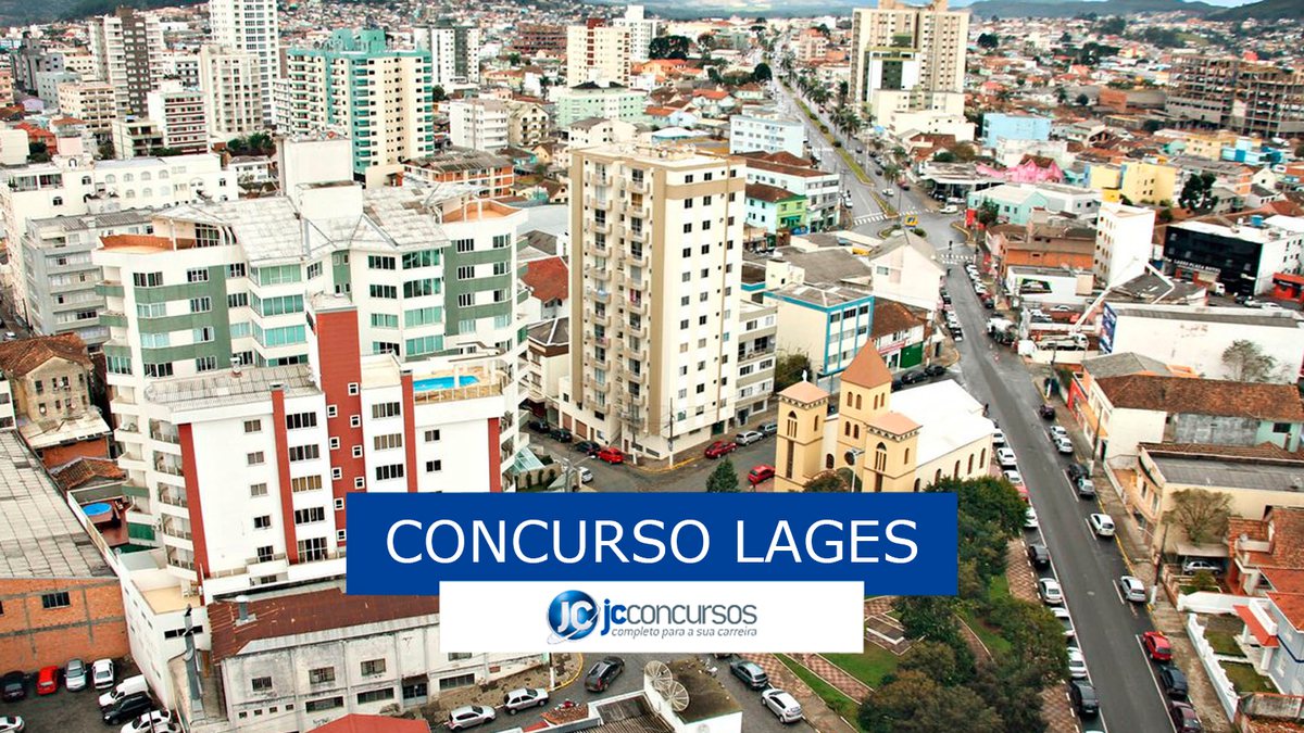 Concurso Prefeitura de Lages SC: vista da cidade