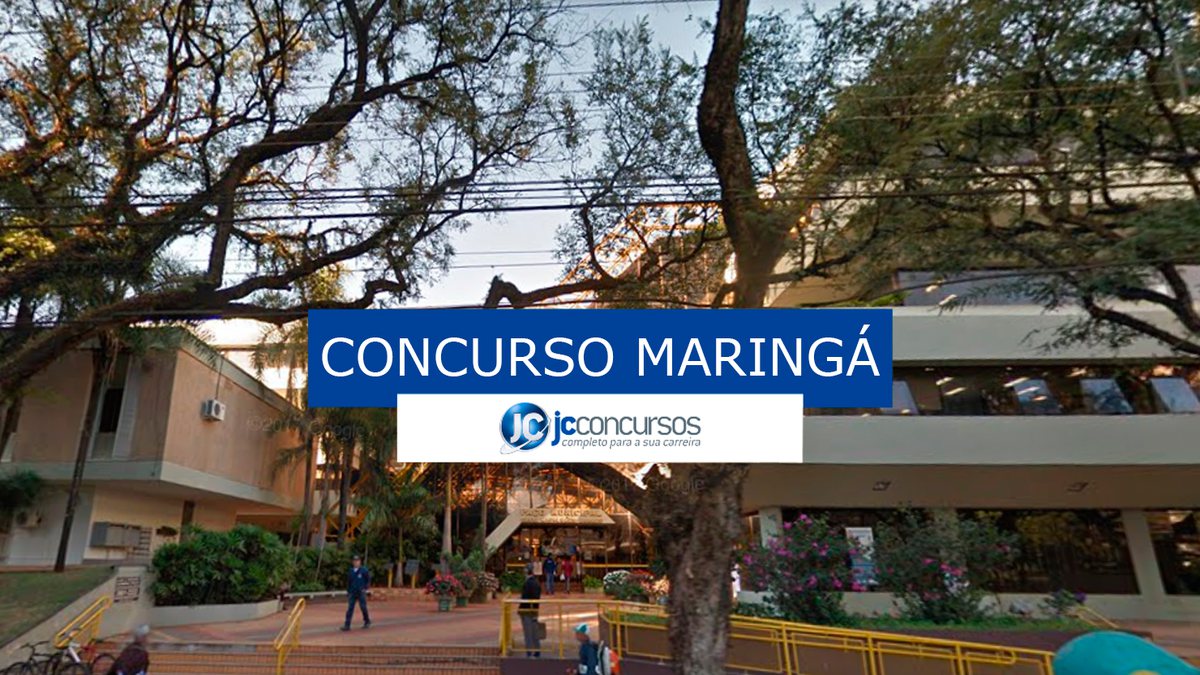 Concurso da Prefeitura de Maringá: fachada do órgão